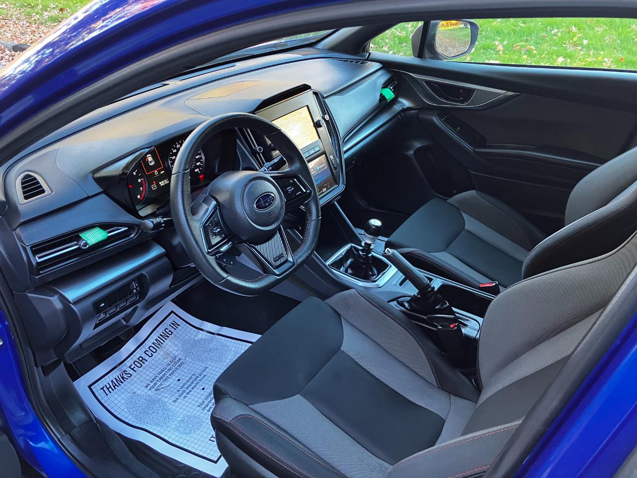 Subaru WRX Manual 2023