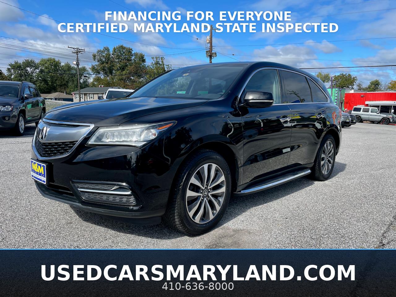 2016 Acura MDX SH-AWD 4dr w/Tech/AcuraWatch Plus