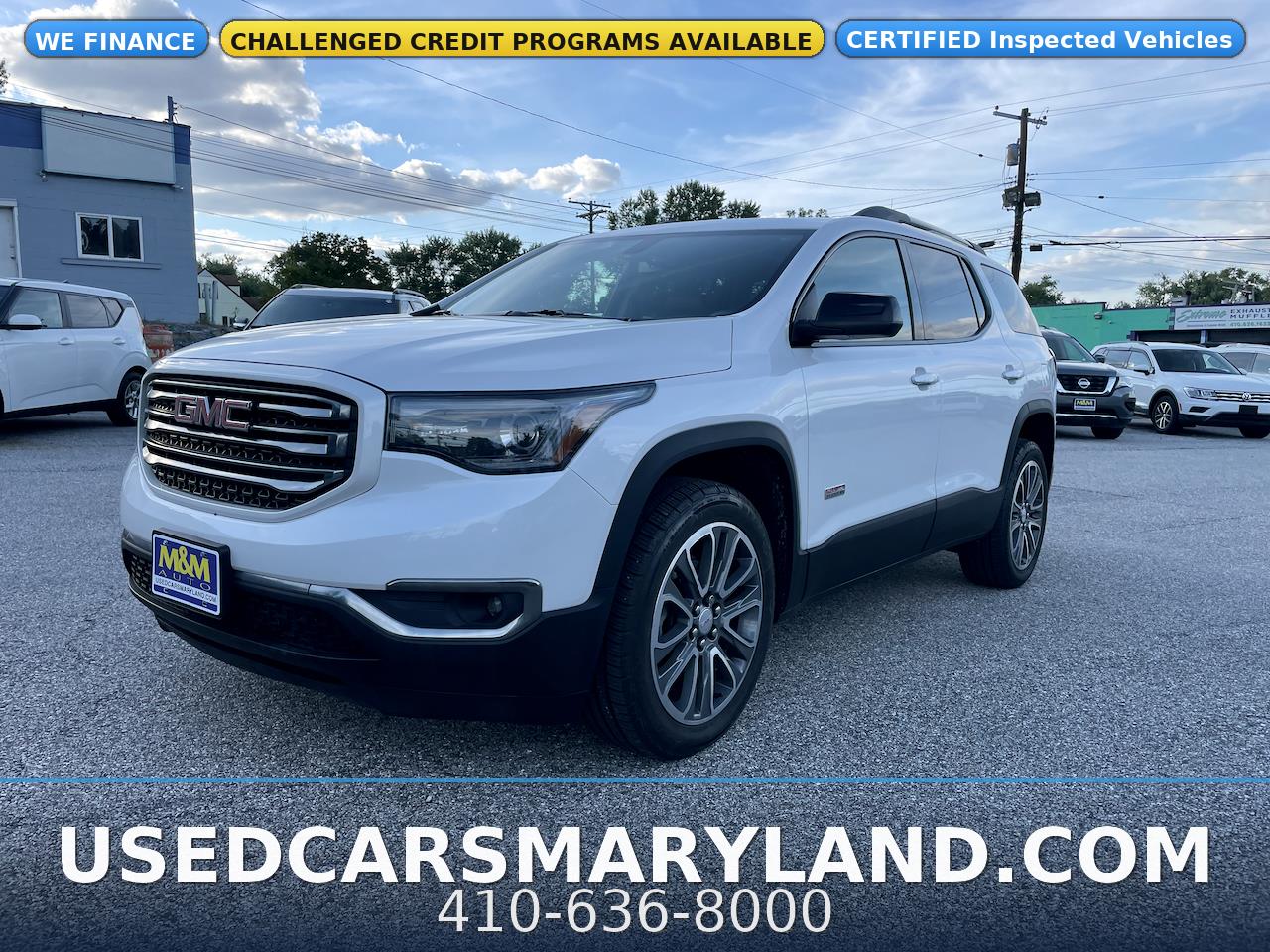 2017 GMC Acadia AWD 4dr SLT w/SLT-1