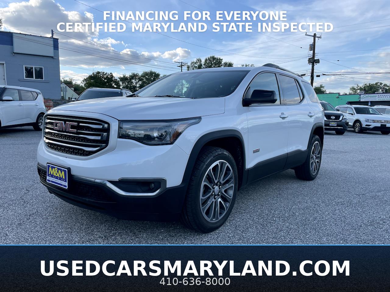 2017 GMC Acadia AWD 4dr SLT w/SLT-1