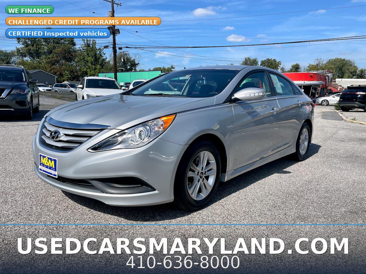 2014 Hyundai Sonata 4dr Sdn 2.4L Auto GLS PZEV