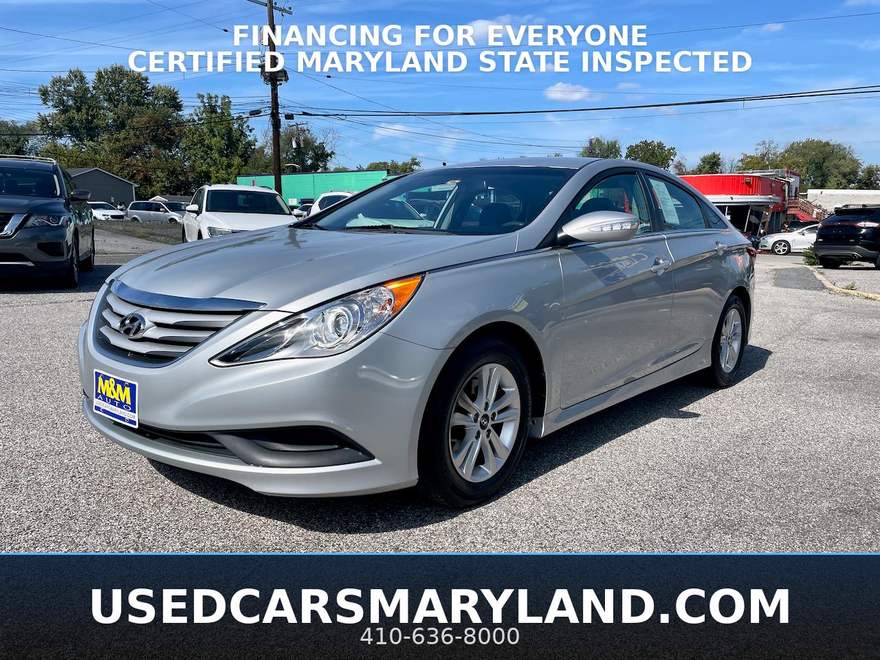 2014 Hyundai Sonata 4dr Sdn 2.4L Auto GLS PZEV