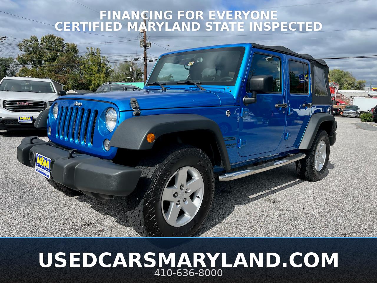 2016 Jeep Wrangler Unlimited 4WD 4dr Sport