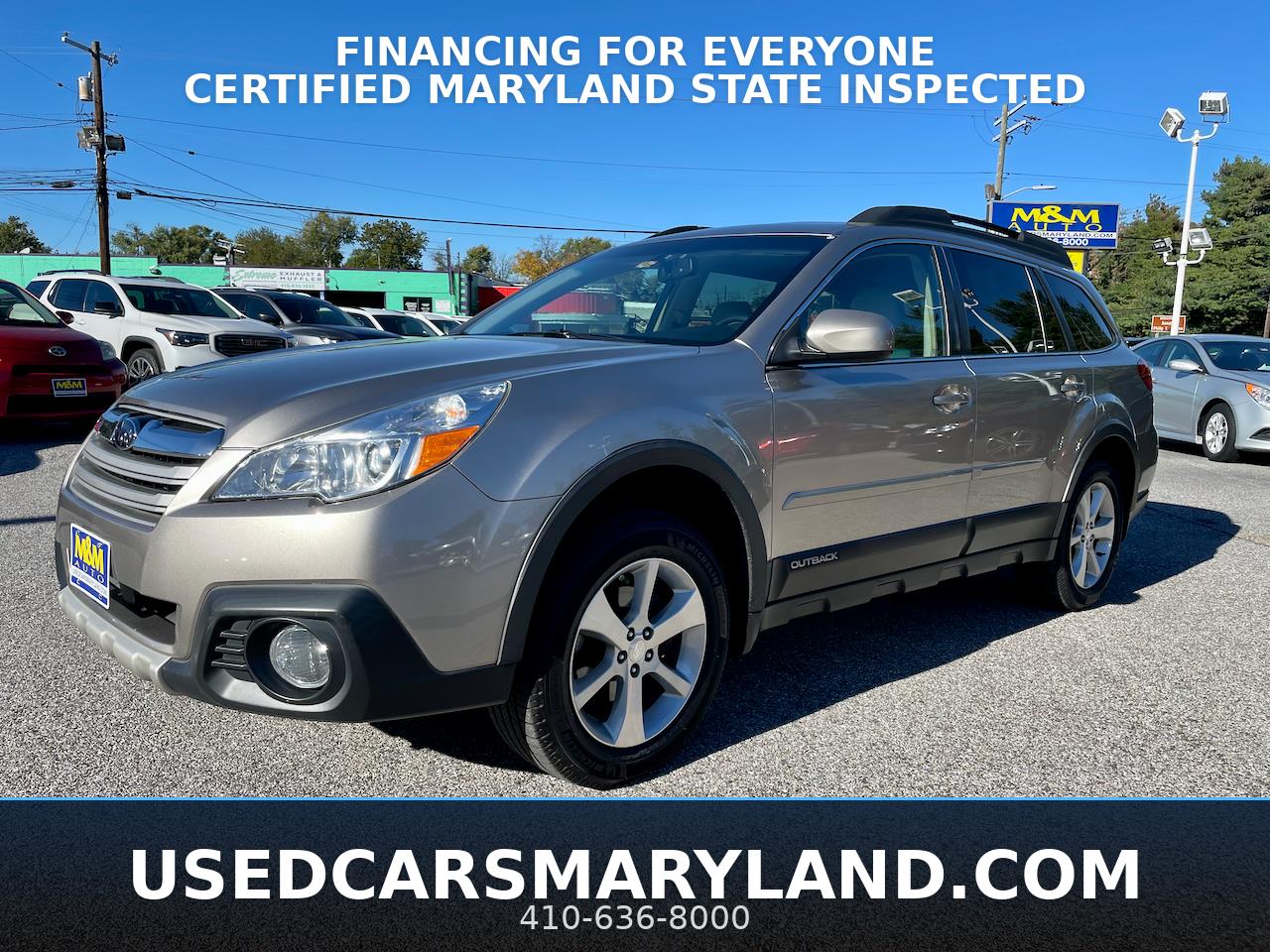 Subaru Outback 4dr Wgn H4 Auto 2.5i Limited 2014