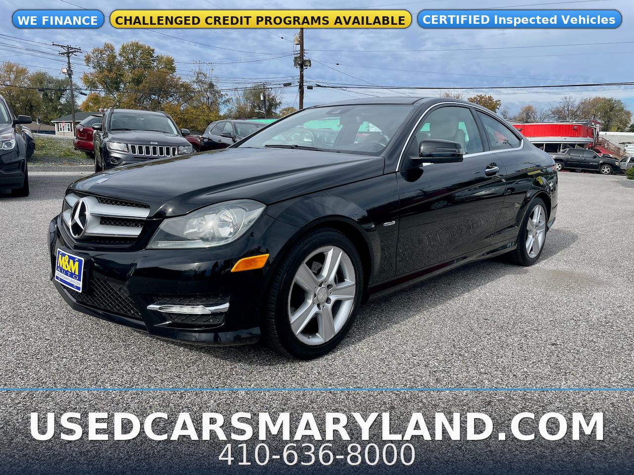 2012 Mercedes-Benz C-Class 2dr Cpe C 250 RWD