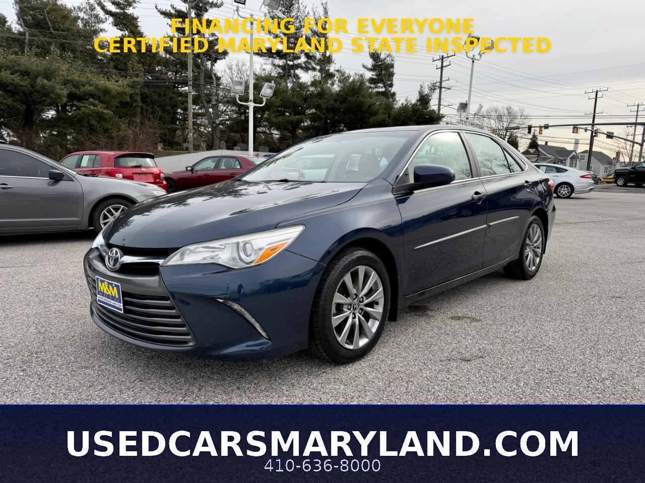 Toyota Camry 4dr Sdn XLE Auto 2016