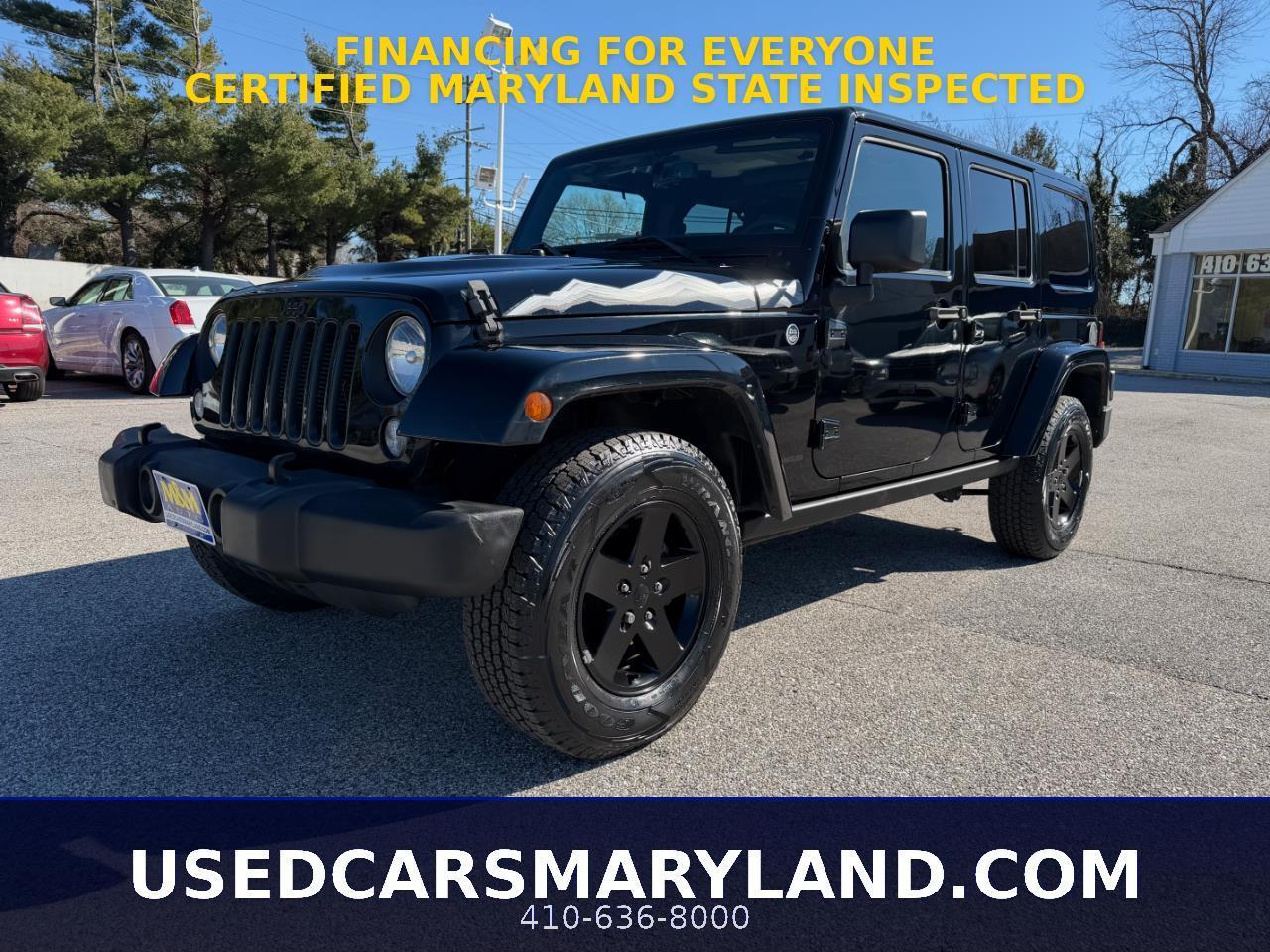 2015 Jeep Wrangler Unlimited 4WD 4dr Wrangler X *Ltd Avail*