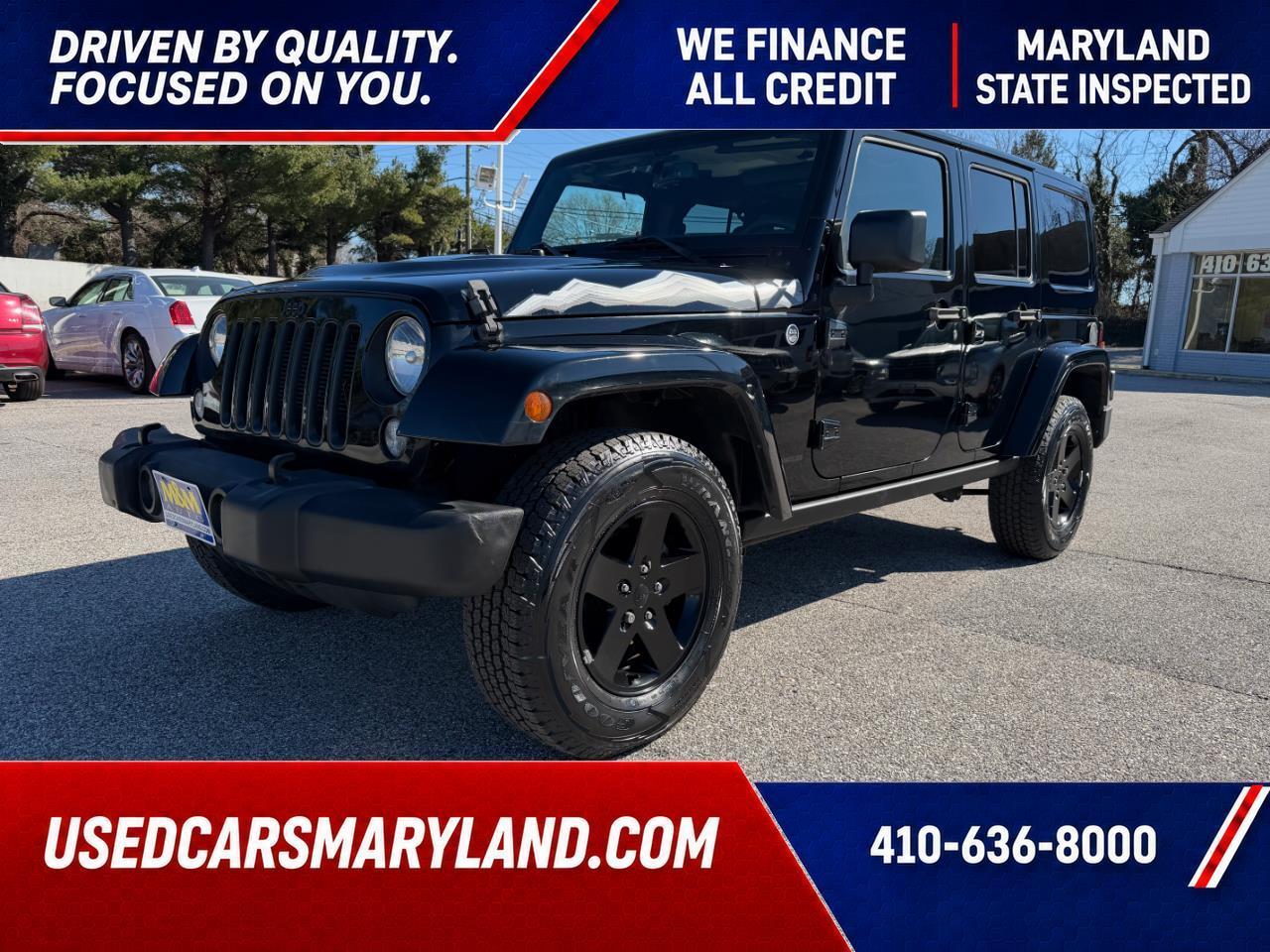 2015 Jeep Wrangler Unlimited 4WD 4dr Wrangler X *Ltd Avail*