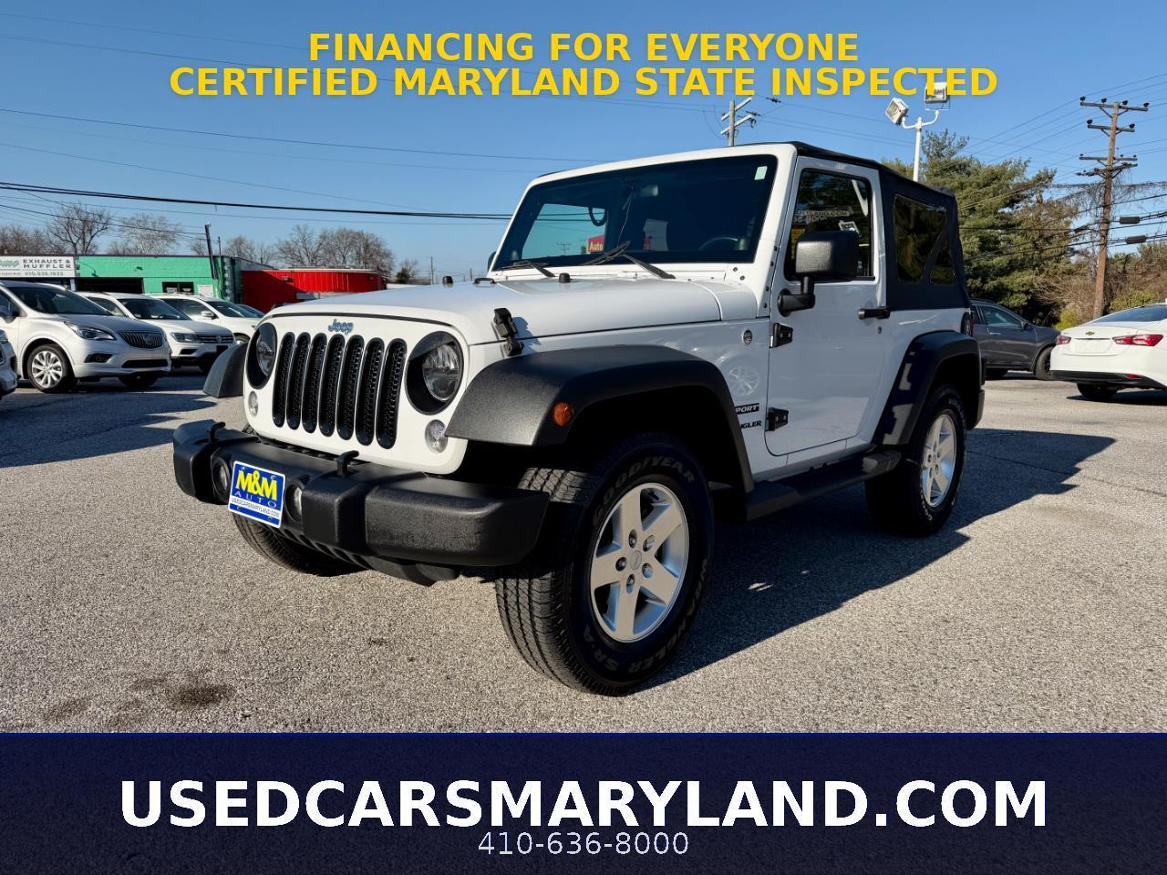 2014 Jeep Wrangler 4WD 2dr Sport