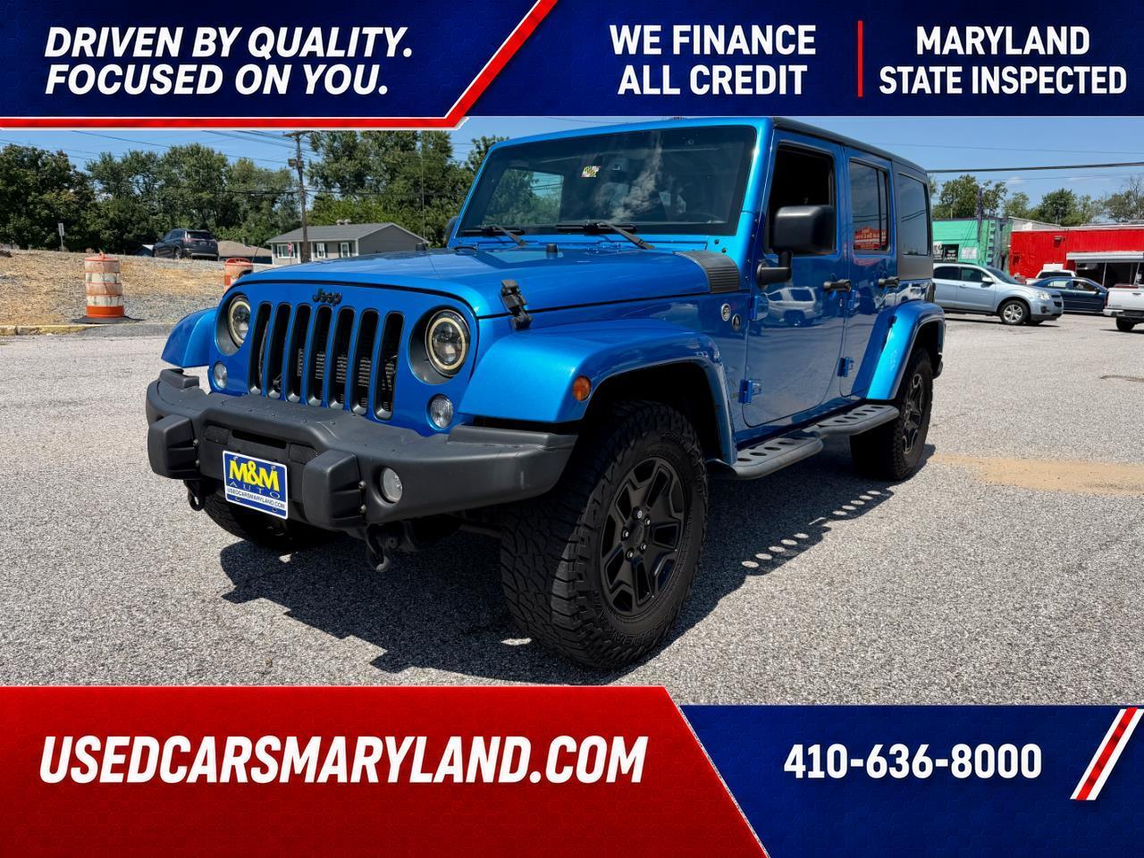 2016 Jeep Wrangler Unlimited 4WD 4dr Backcountry *Ltd Avail*