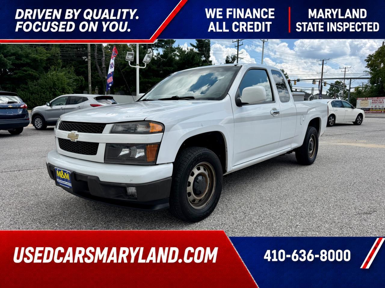 2012 Chevrolet Colorado 2WD Ext Cab Work Truck