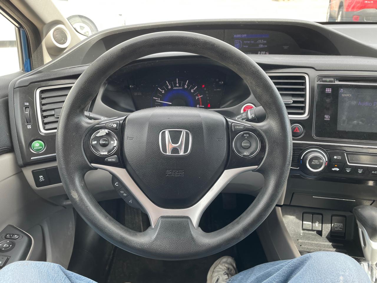 Honda Civic EX Sedan CVT 2014