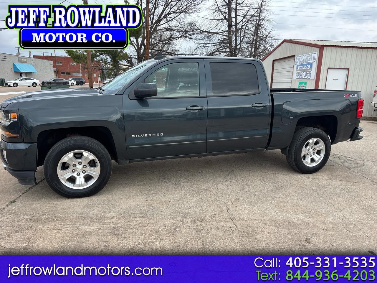 2018 Chevrolet Silverado 1500 LT Crew Cab 4WD