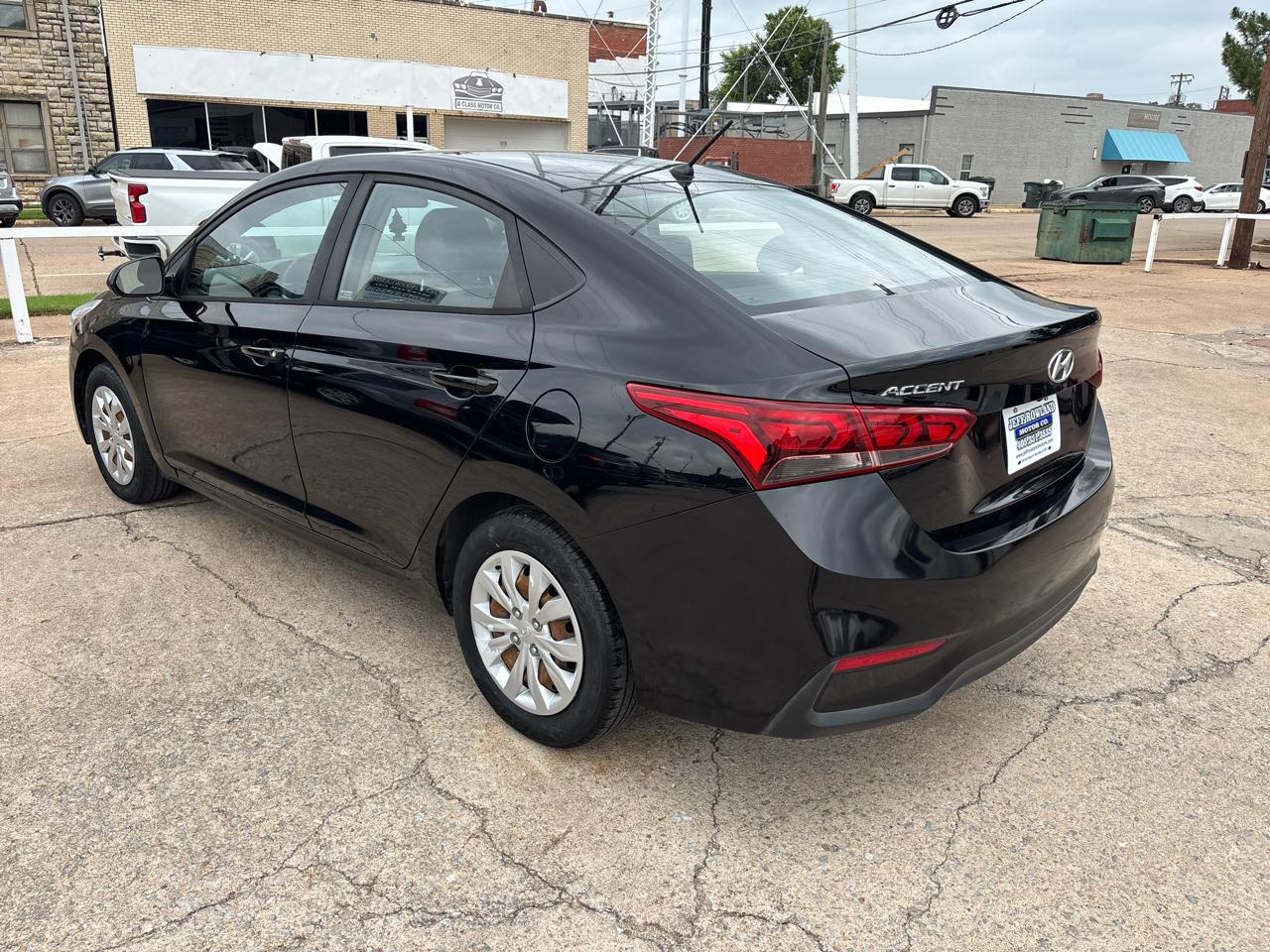 Hyundai Accent SE 4-Door 6A 2019