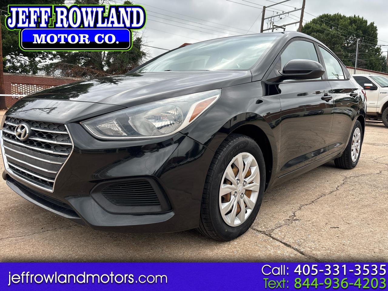 2019 Hyundai Accent SE 4-Door 6A