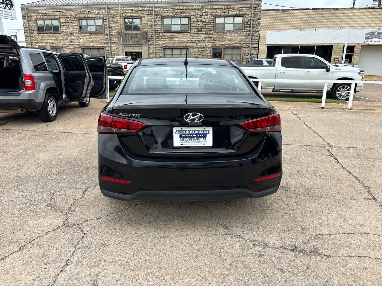 Hyundai Accent SE 4-Door 6A 2019