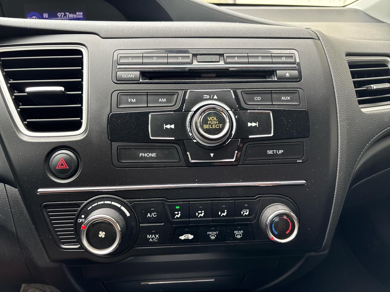Honda Civic LX Coupe CVT 2015