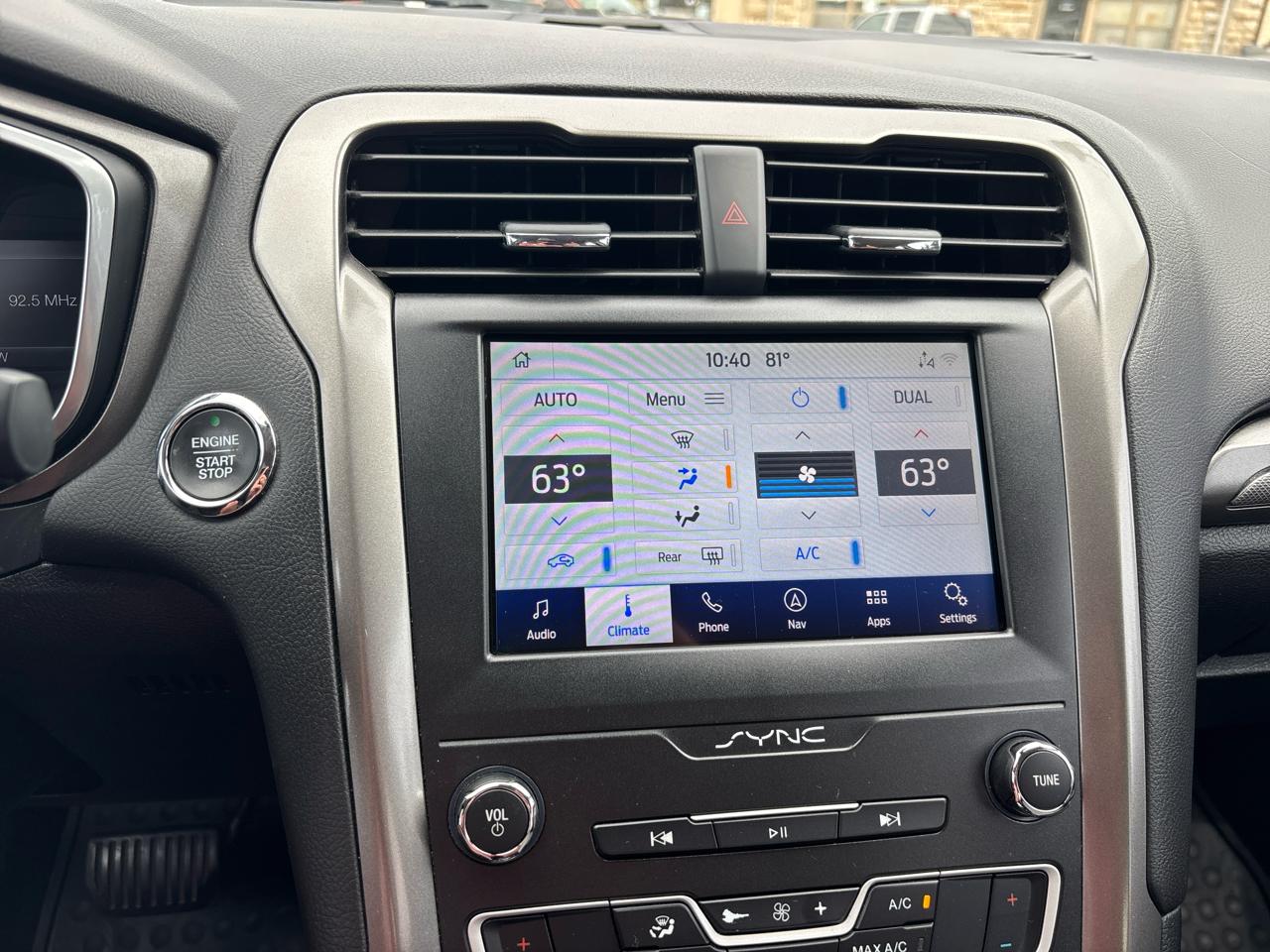 Ford Fusion SE 2019