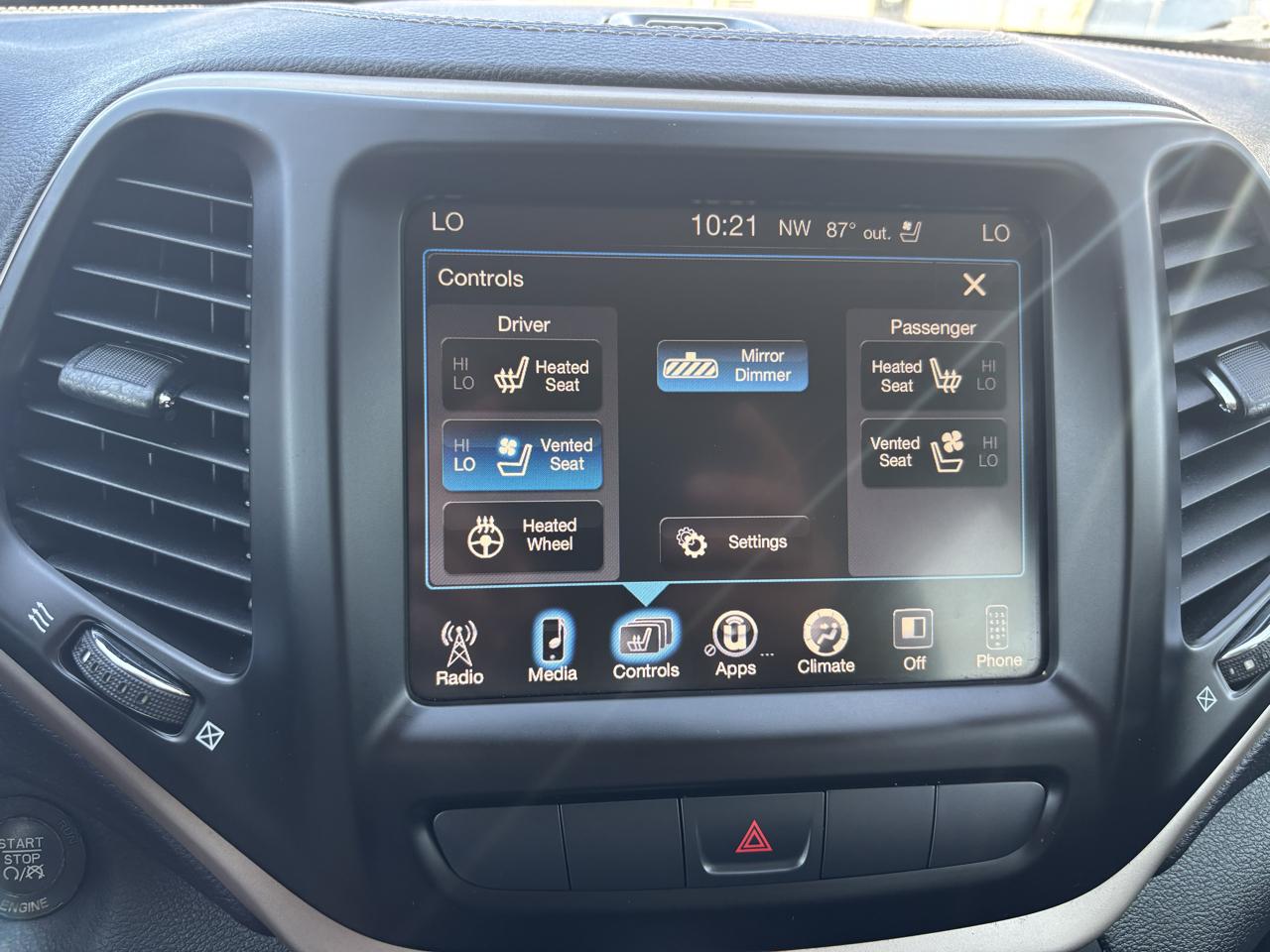 Jeep Cherokee Limited 4WD 2015