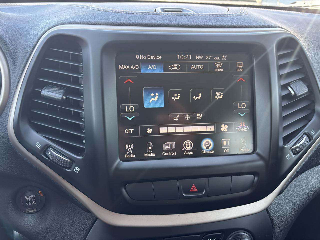 Jeep Cherokee Limited 4WD 2015