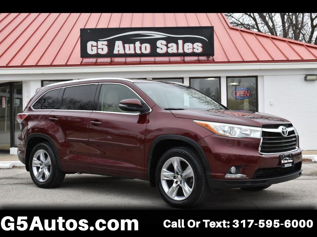 2014 Toyota Highlander Limited AWD V6
