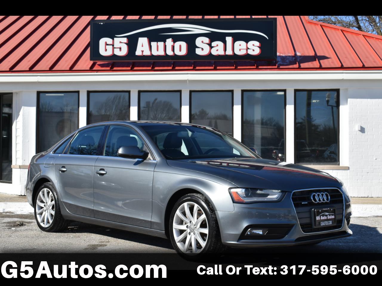 2013 Audi A4 2.0T Premium Plus quattro Sedan AWD 8A