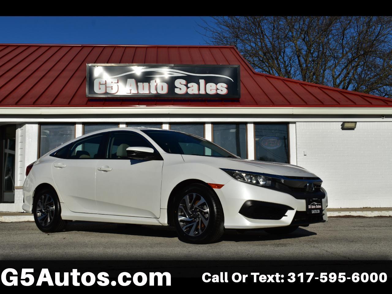 2016 Honda Civic EX Sedan CVT