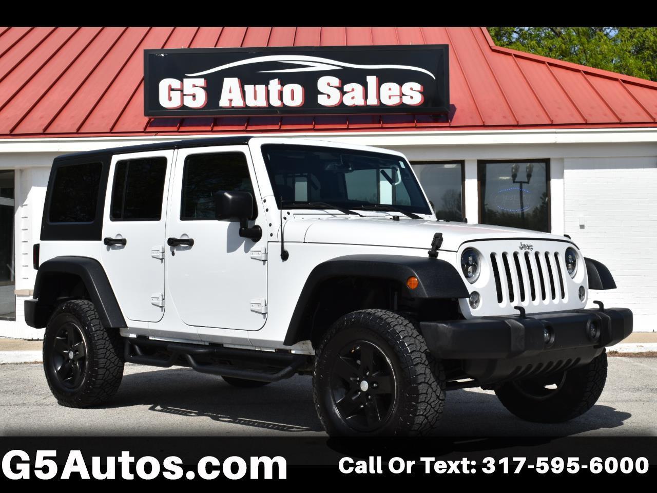 2017 Jeep Wrangler Unlimited Sport 4WD