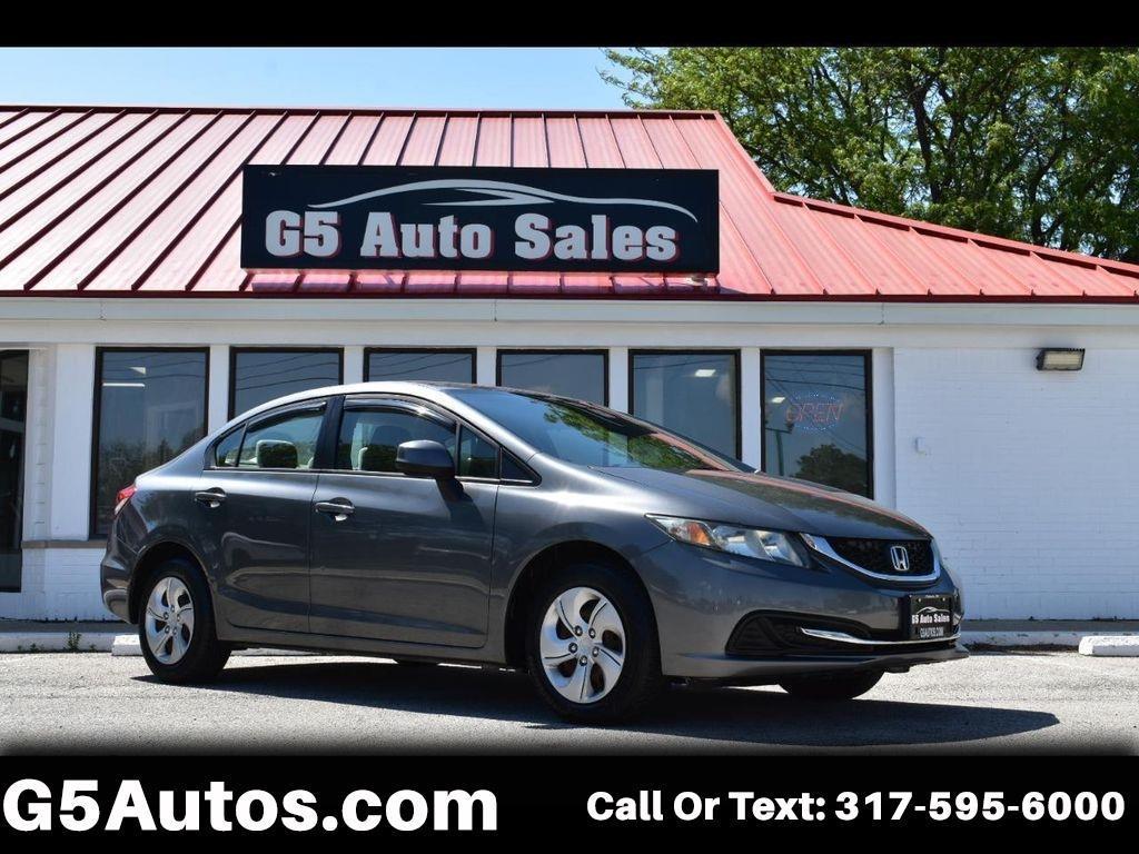 2013 Honda Civic LX Sedan 5-Speed AT
