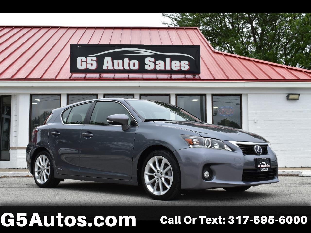 2013 Lexus CT 200h Hybrid 4D Premium Sedan