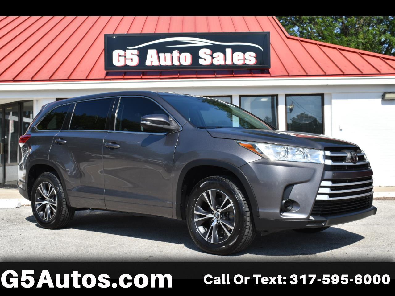 2018 Toyota Highlander LE FWD I4