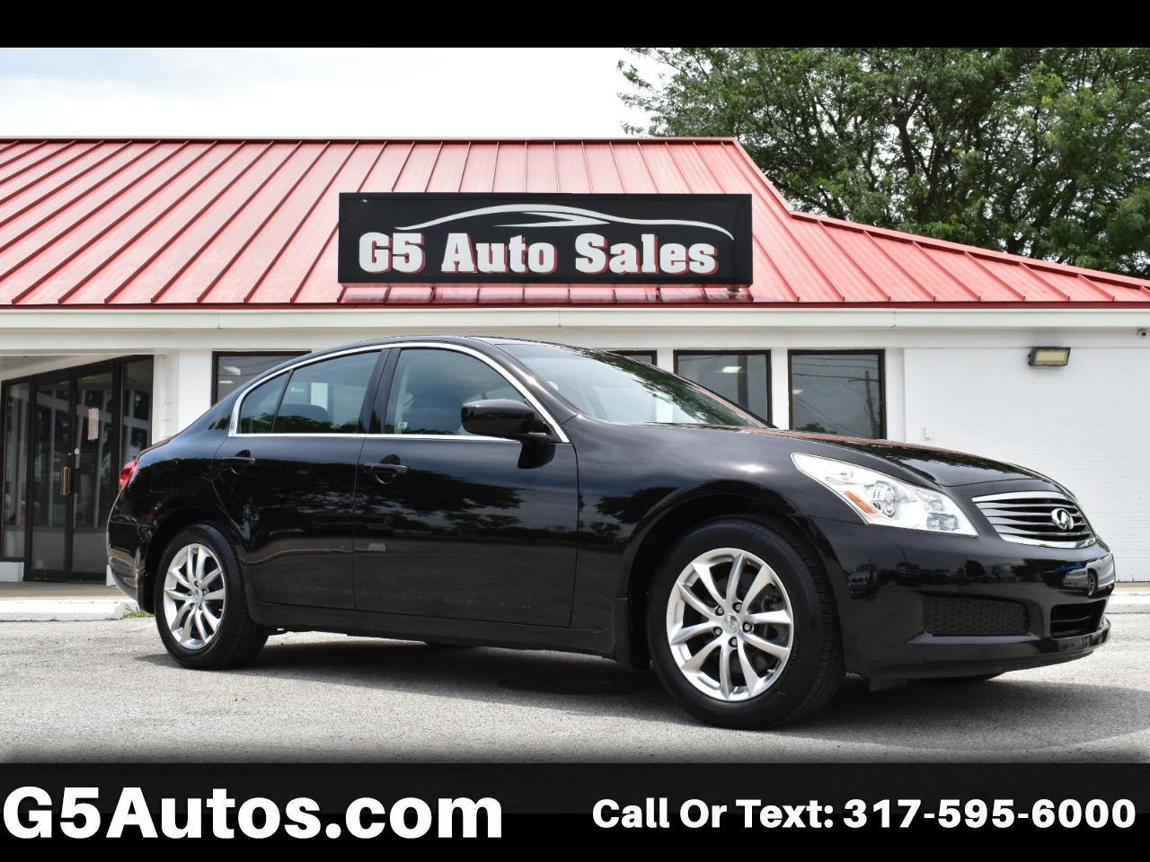 Infiniti G Sedan G37x AWD 2009
