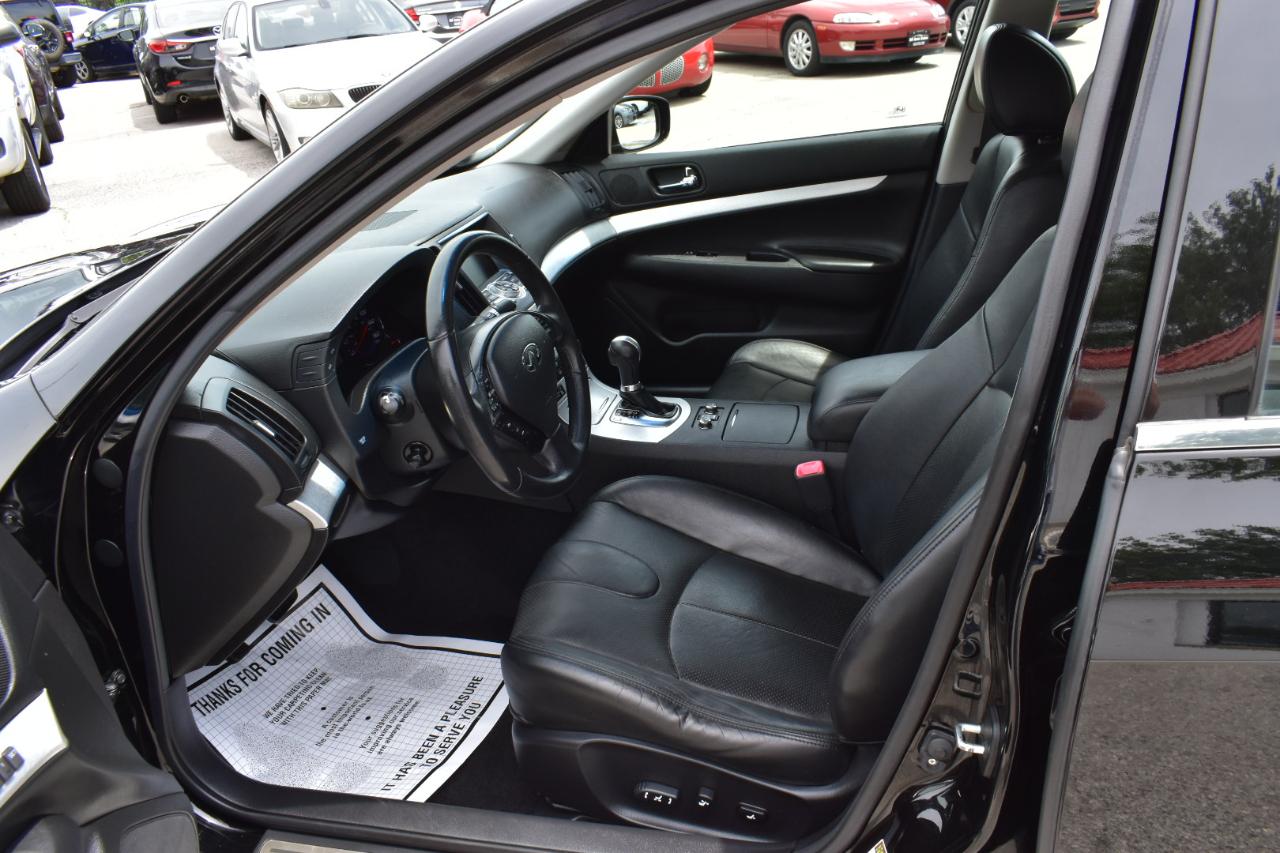 Infiniti G Sedan G37x AWD 2009