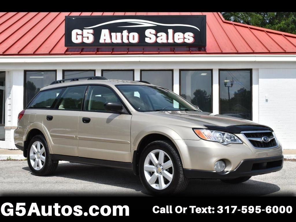 Harvest Gold Metallic 2008 Subaru Outback Wagon All-Wheel Drive Automatic