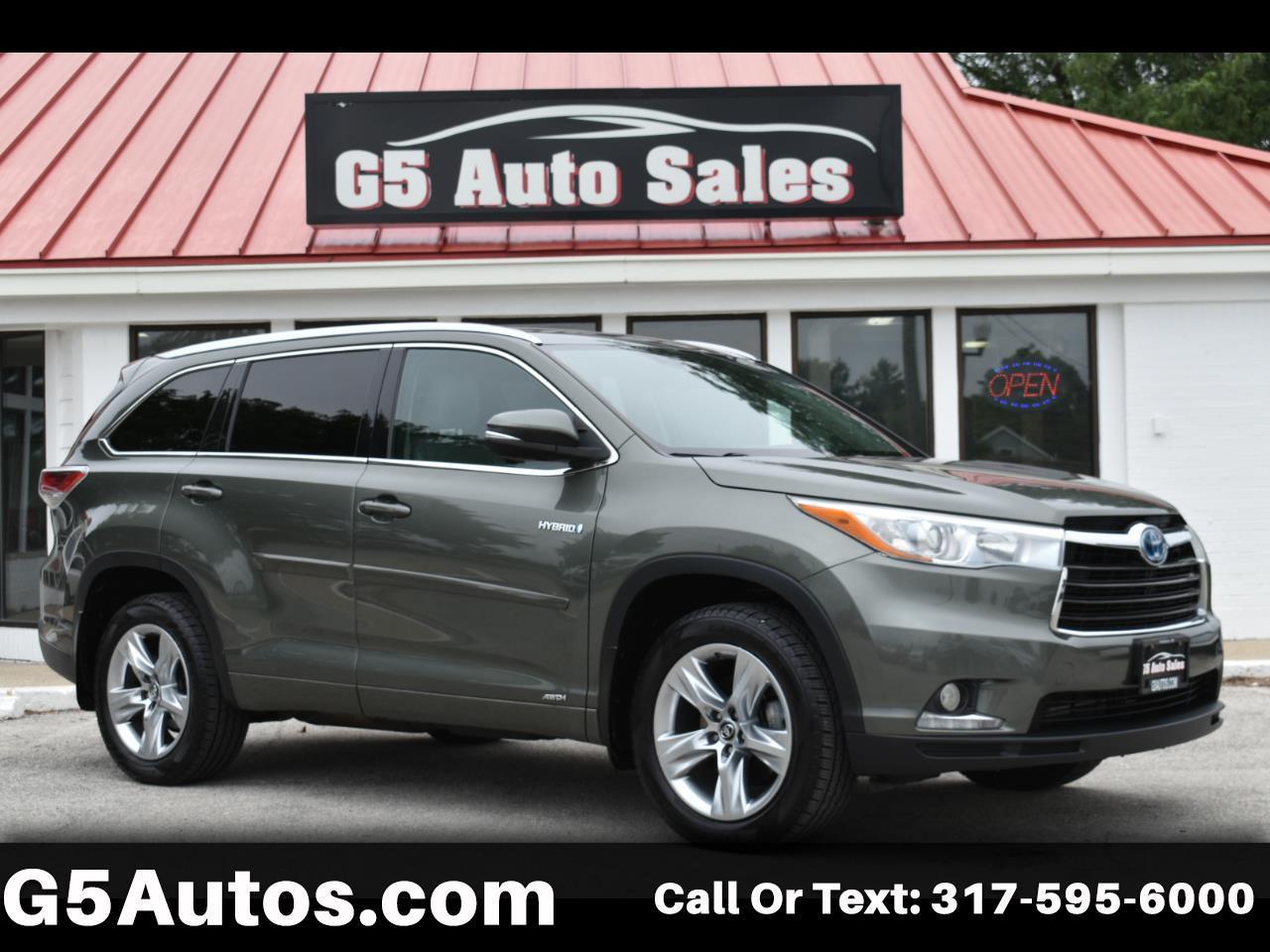 2016 Toyota Highlander Hybrid Limited Platinum AWD