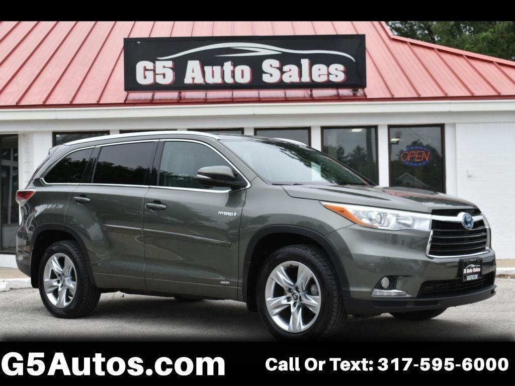 2016 Toyota Highlander Hybrid Limited Platinum AWD