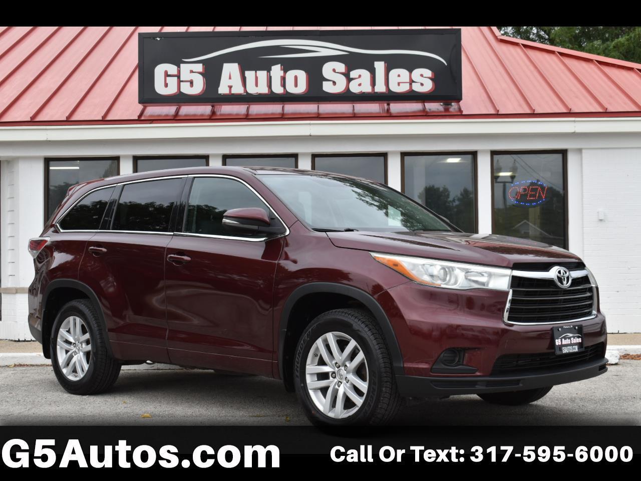 2015 Toyota Highlander LE AWD V6