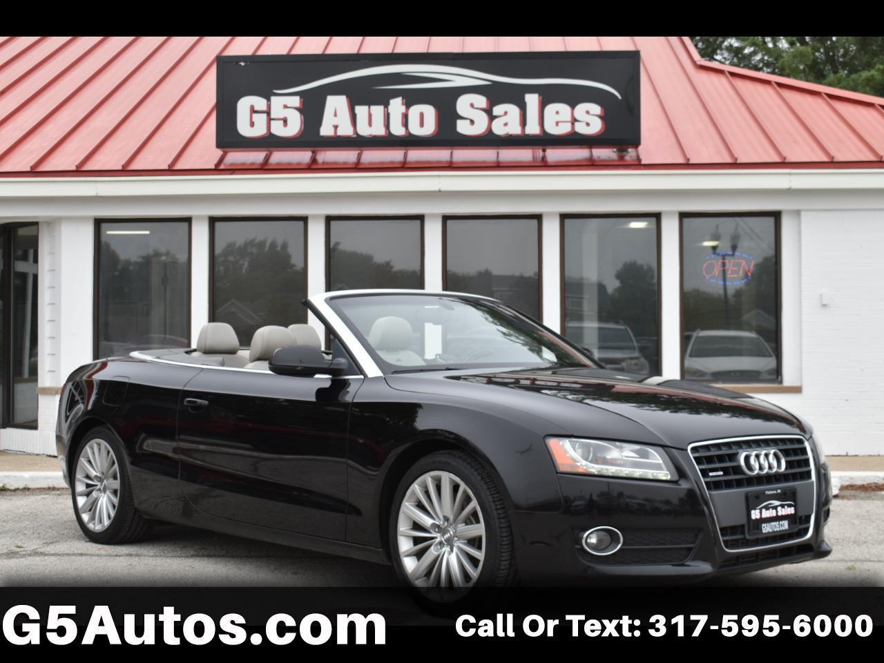 2011 Audi A5 Cabriolet 2.0T quattro Tiptronic