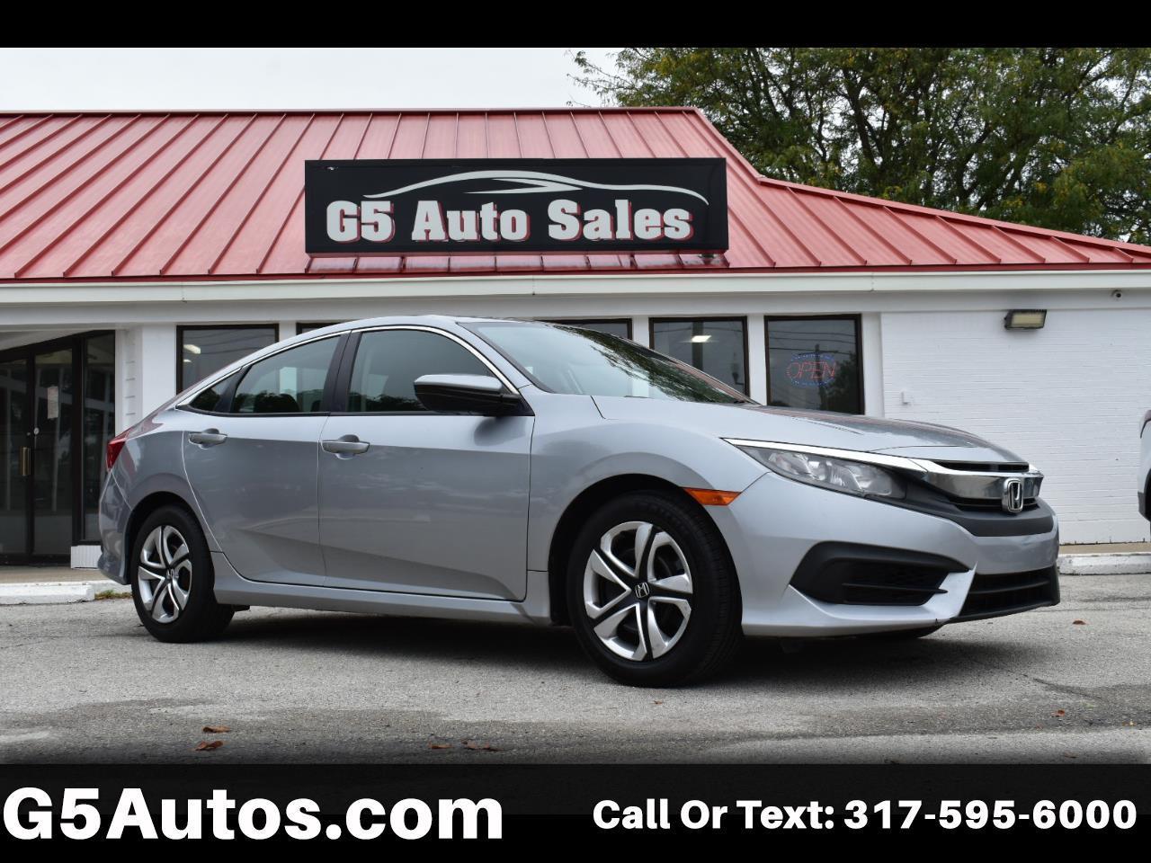2017 Honda Civic LX Sedan 6MT