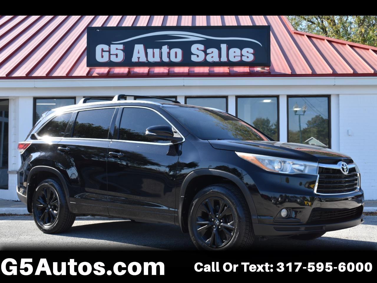 2016 Toyota Highlander XLE AWD V6
