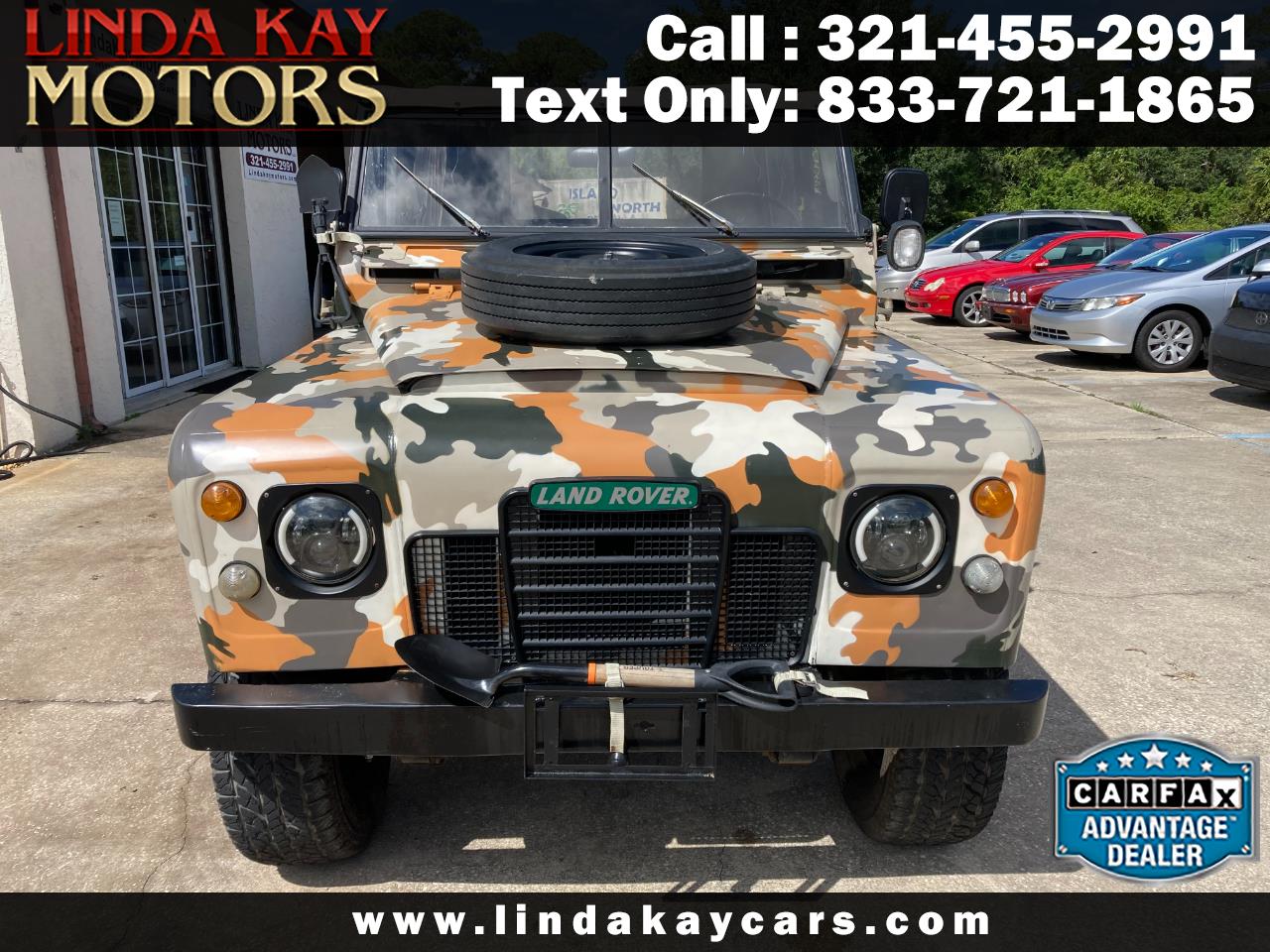 1970 Land Rover Defender Santana Type IIIA