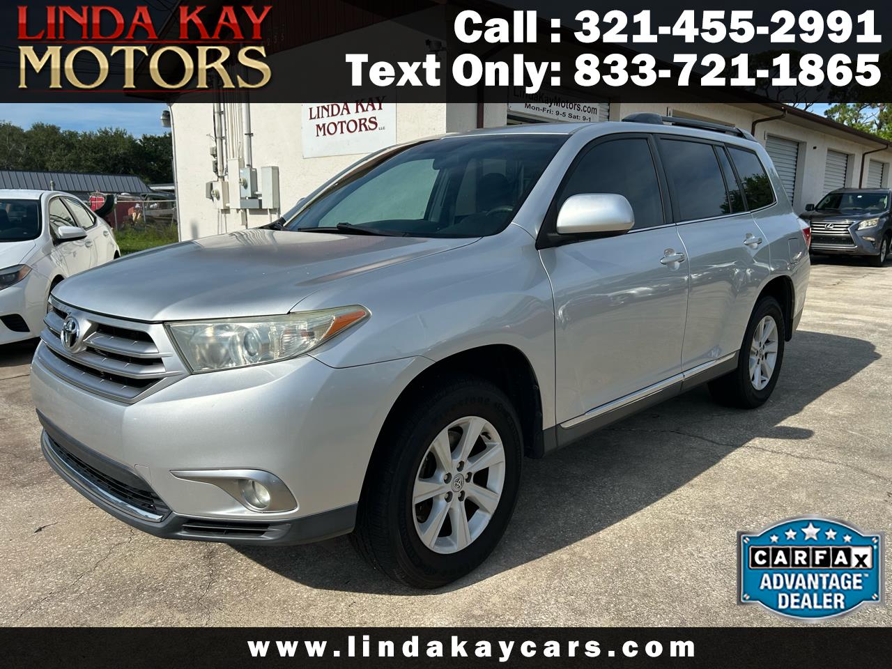Toyota Highlander FWD 4dr I4 (Natl) 2013