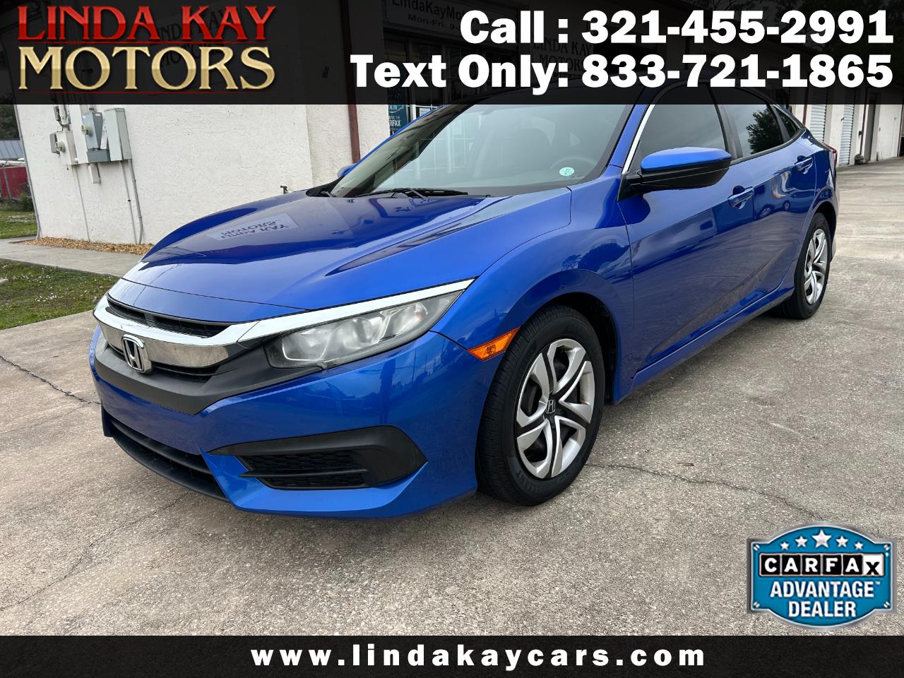 2018 Honda Civic Sedan LX CVT
