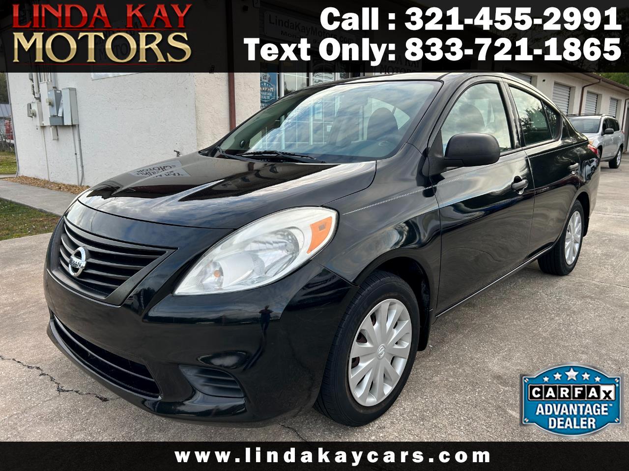 2012 Nissan Versa 4dr Sdn CVT 1.6 S