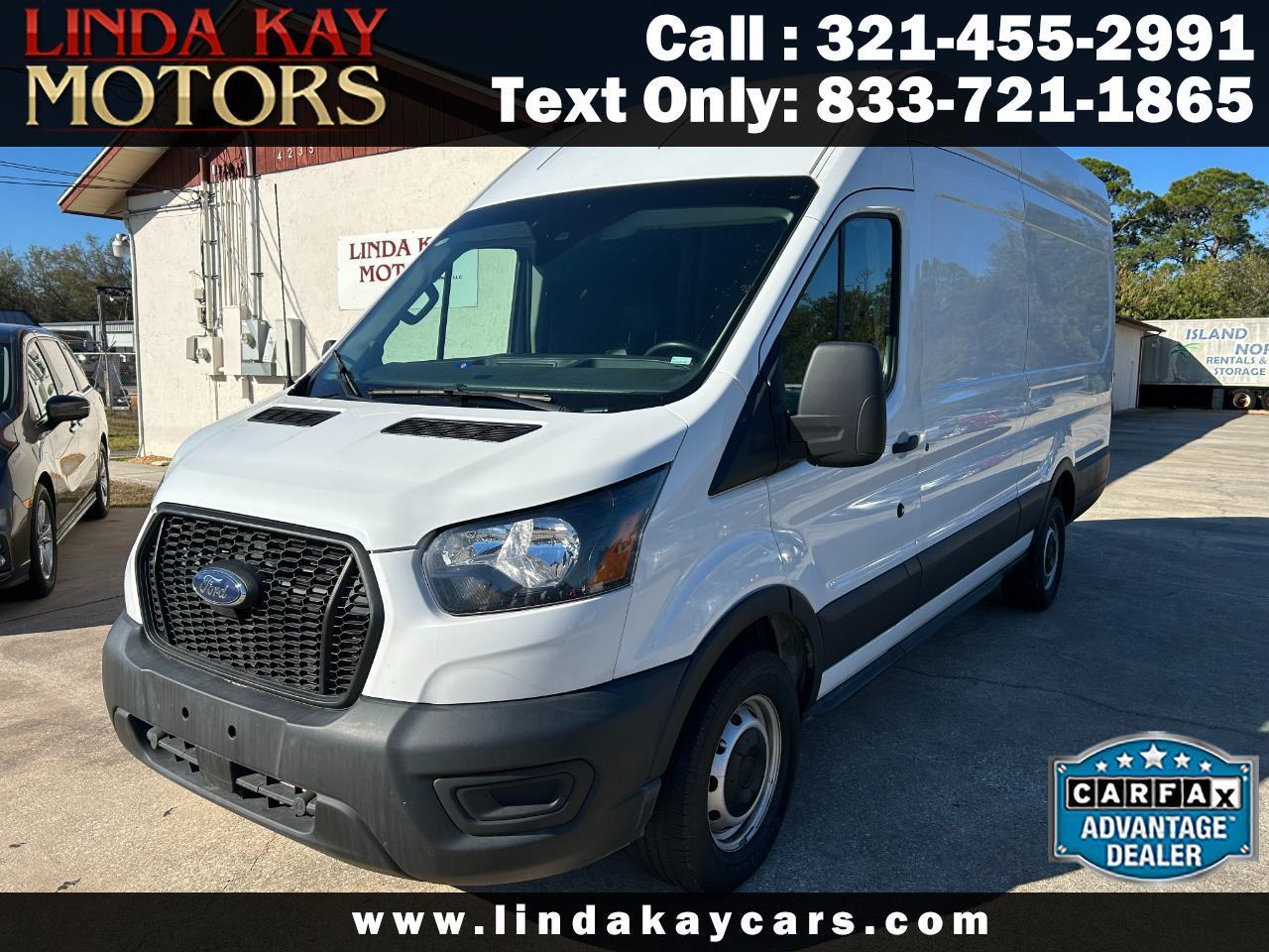 2023 Ford Transit Cargo Van T-250 148" EL Hi Rf 9070 GVWR RWD