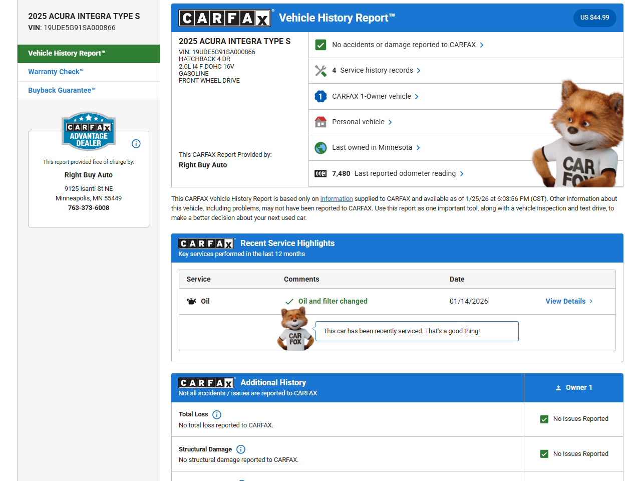 Acura Integra Type S 2025