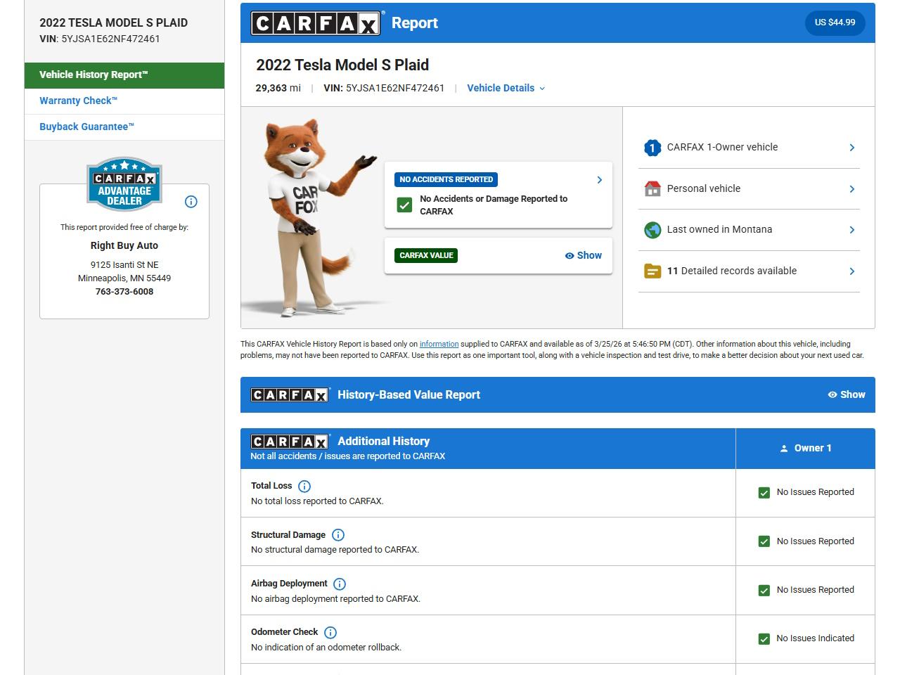 Tesla Model S Plaid 2022