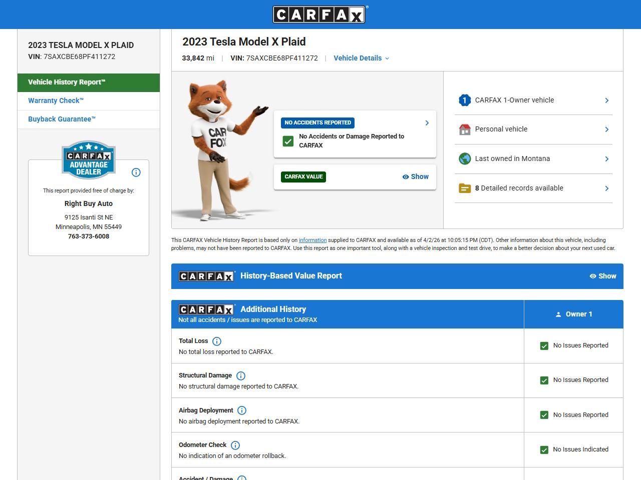 Tesla Model X Plaid 2023