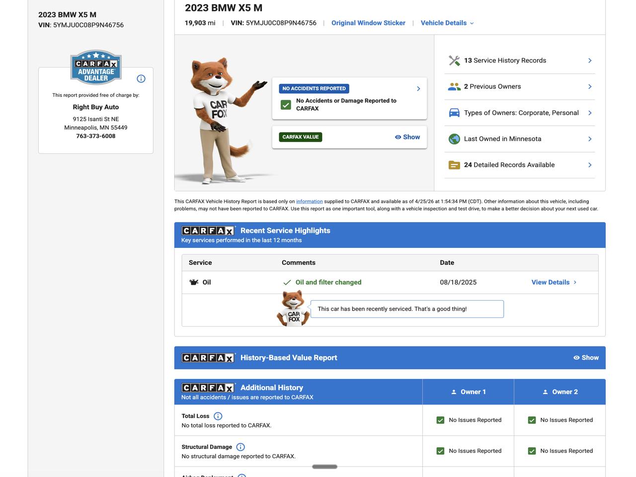BMW X5 M Competition AWD 2023