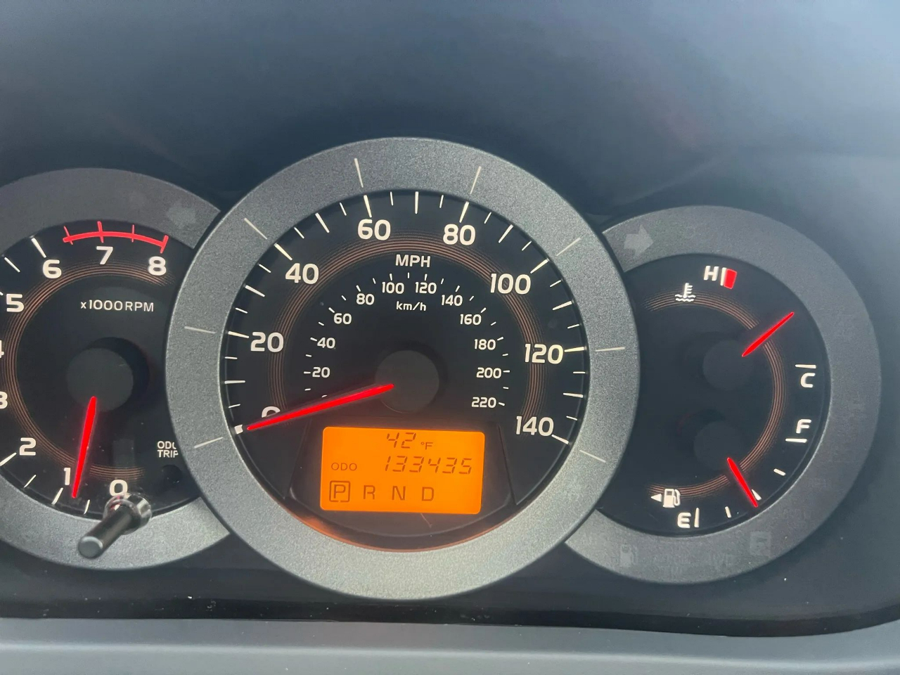 Toyota RAV4 4WD 4dr 4-cyl 4-Spd AT Ltd (Natl) 2009